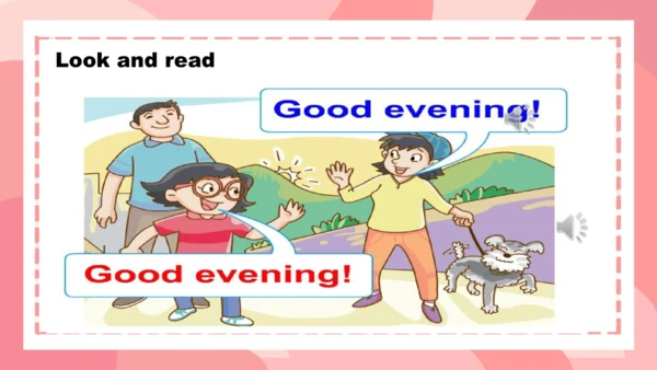 Unit2 Good morning storytime  课件(共20张PPT)