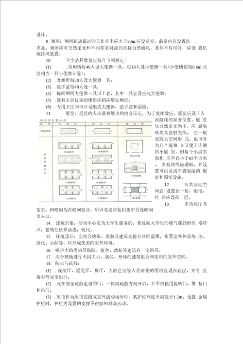 大学生活动中心调研报告