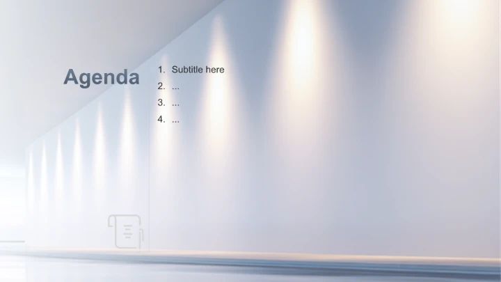 灰色简约风企业新服务上线发布PPT主题