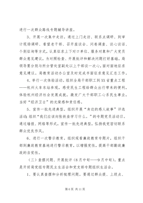 群众路线实施方案.docx