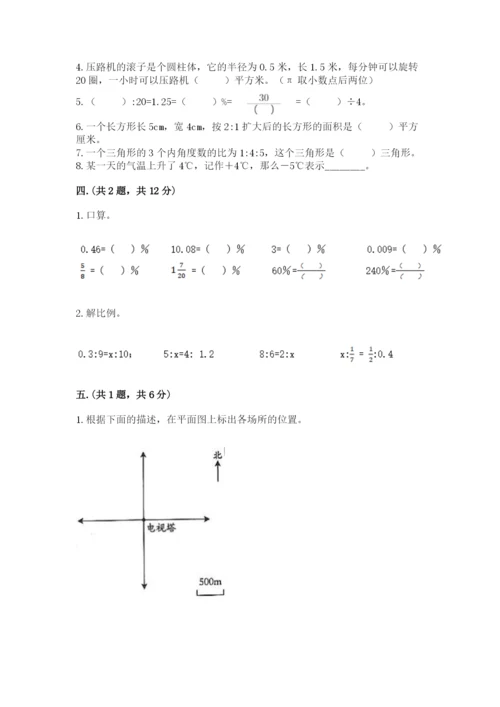 北京版数学小升初模拟试卷附完整答案【典优】.docx