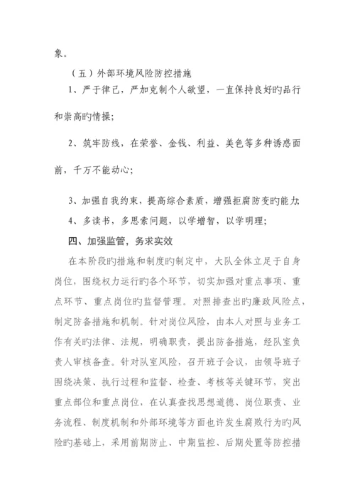 评估人员廉政风险防控措施.docx