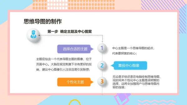 思维导图新思路通用PPT模版
