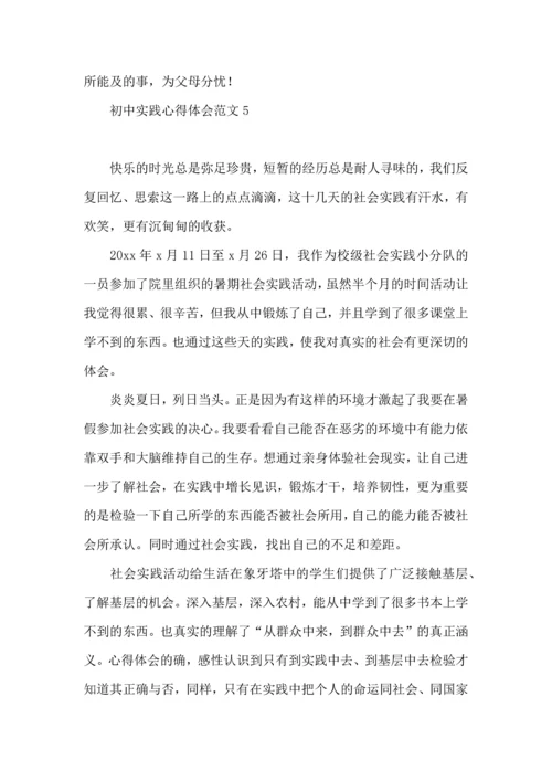 初中实践心得体会范文.docx