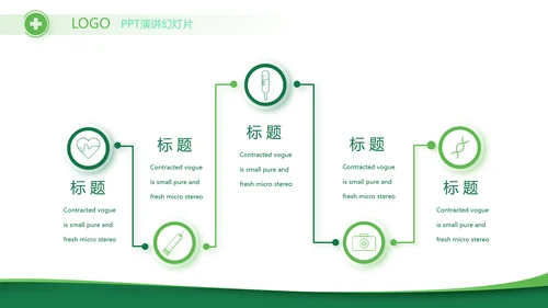 医疗医药代表工作总结动态PPT模板