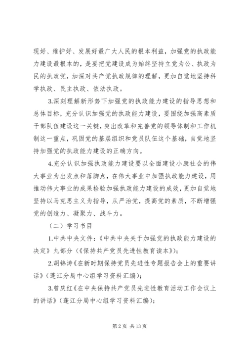领导班子中心小组年度学习方案 (2).docx