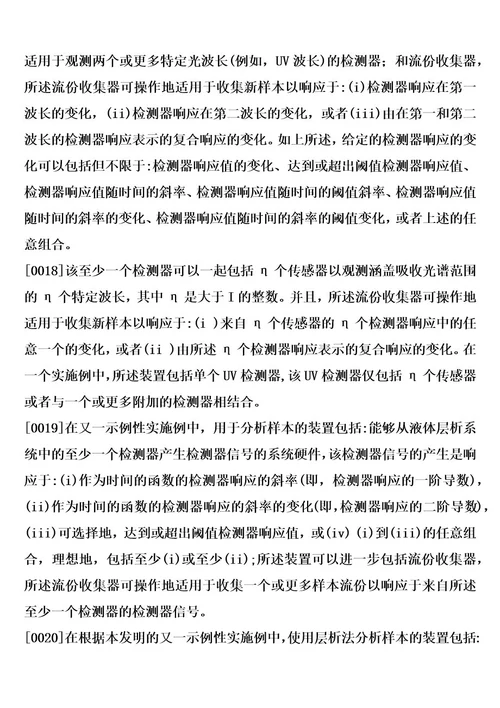 用于分析样本和收集样本流份的方法和装置制造方法4