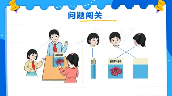 人教版数学二年级上册第五单元观察物体一PPT模板