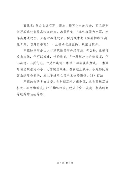打魔兽的一点心得体会.docx