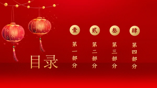 微立体中国风迎新春年会盛典通用PPT模板