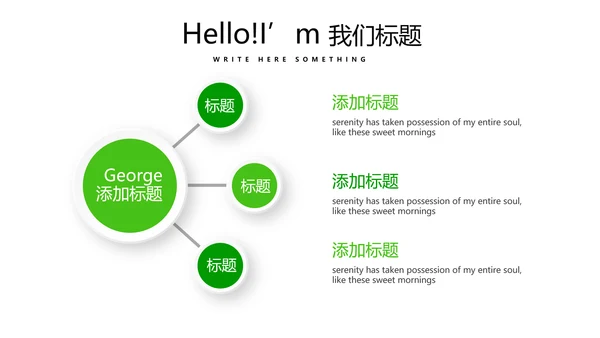 绿色时尚医药代表工作汇报动态PPT