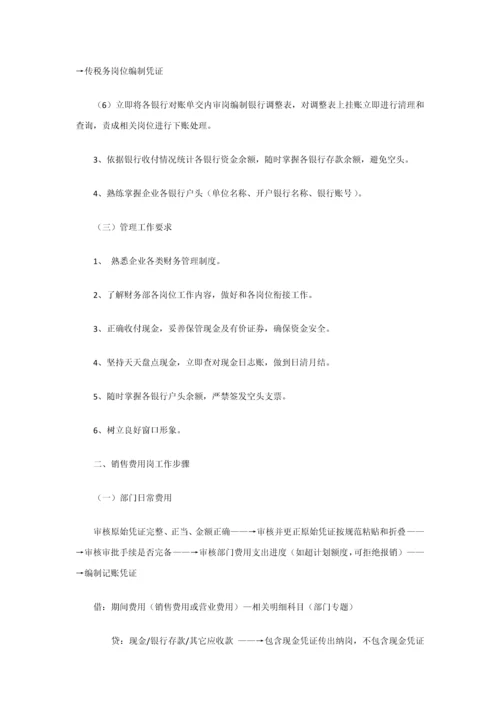 会计实务处理流程概述模板.docx