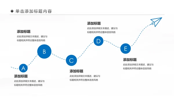 大气蓝色商务企业合作团队精神PPT模板