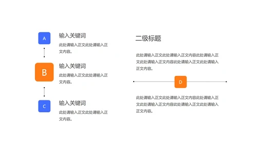 简约风撞色教育行业教学说课PPT模板