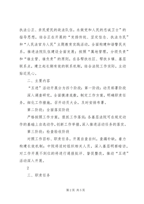 五进活动实施方案.docx