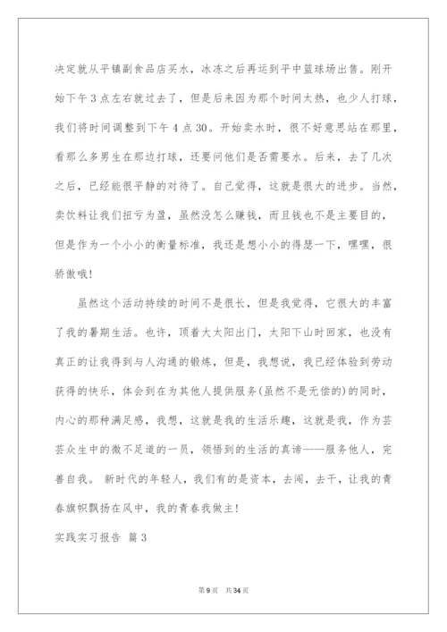 2022精选实践实习报告范文集合6篇.docx