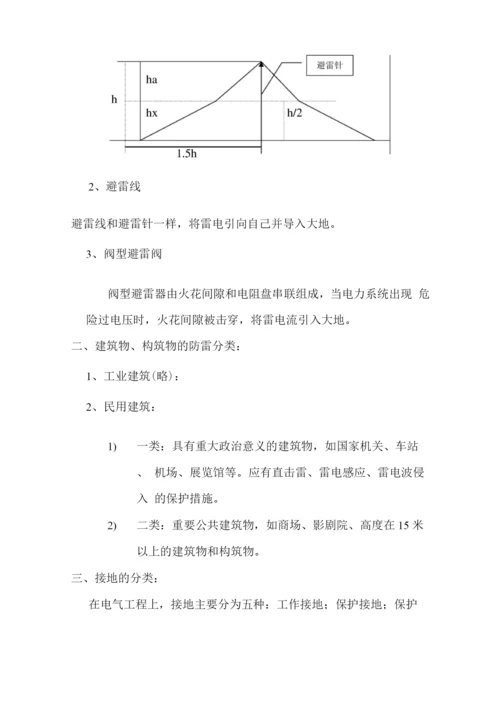 建筑防雷保护与接地培训内容.docx