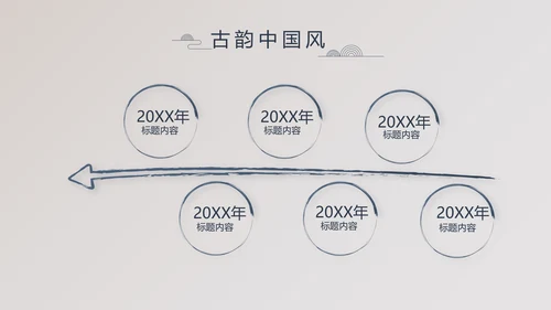 精美复古中国风商业计划书创业融资PPT动态模板