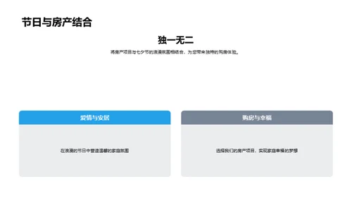 七夕购房，筑爱之巢