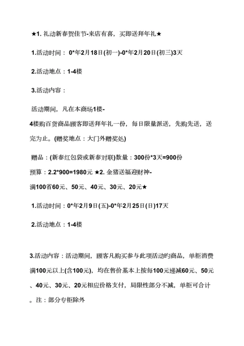 促销专题方案之商场搞促销活动专题方案.docx