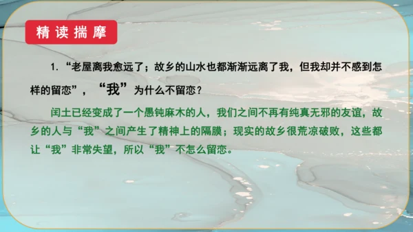 15《故乡》课件