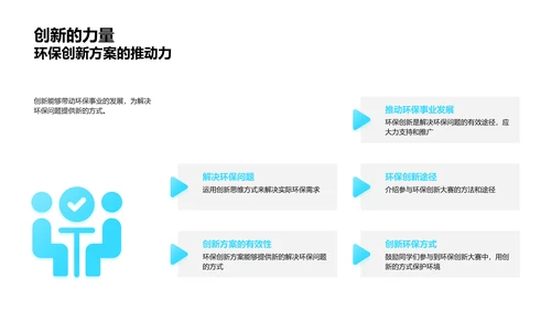 环保创新解决方案PPT模板