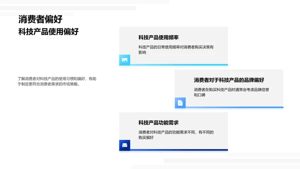 科技产品购买行为研究PPT模板