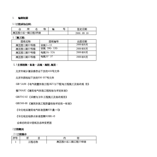 机电工程施工方案