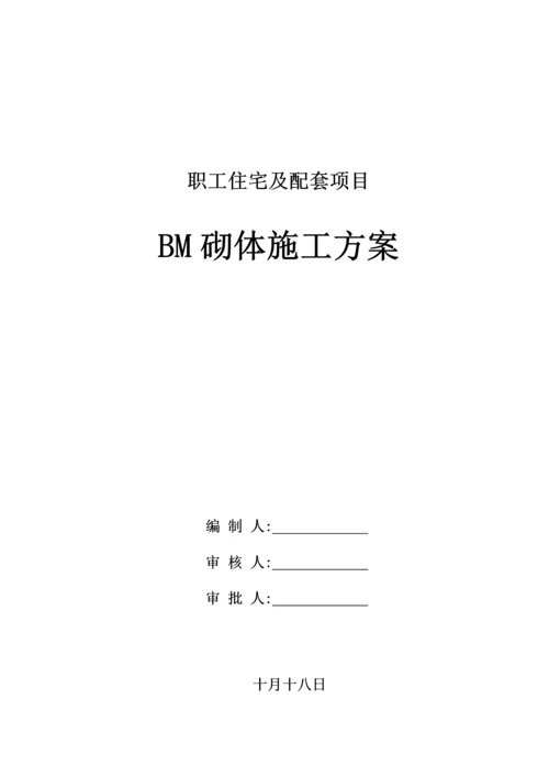 BM连锁砌块综合施工专题方案.docx