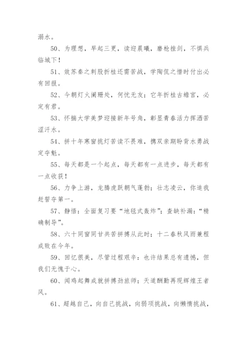 高三高考励志格言.docx