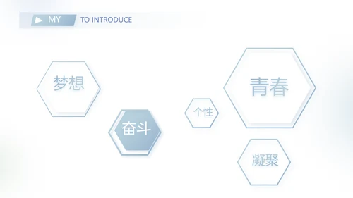 个人简历面试自我介绍岗位竞聘演讲动态PPT
