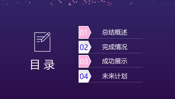 时尚微立体发布会工作总结商务通用PPT动态模板