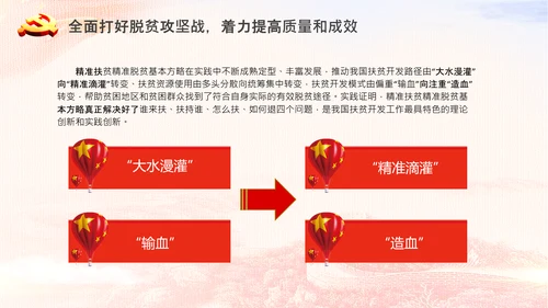 决战决胜脱贫攻坚精准扶贫PPT谈治国理政第三卷