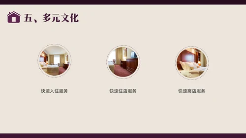 紫色商务形状酒店培训前厅服务与管理PPT课件酒店管理