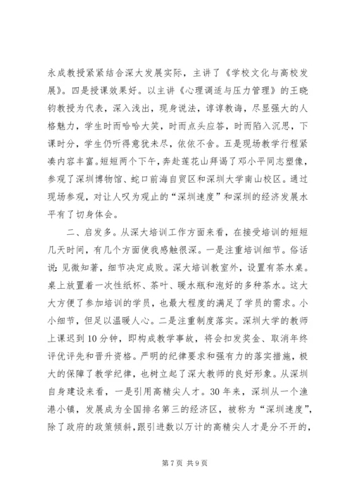 曲靖经开区战略性新兴产业与创新发展专题培训心得体会.docx