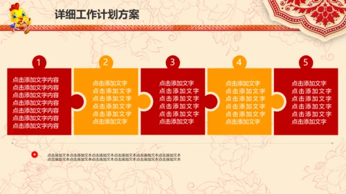 2017鸡年警察公安局新年春节总结PPT