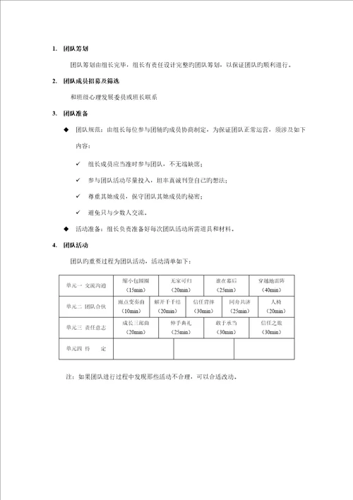 班级主题班会专题策划