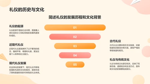 橙色卡通风小学生文明礼仪教育培训课件PPT模板