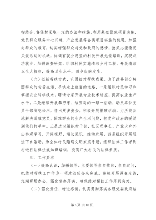 扶贫工作计划精选范文.docx