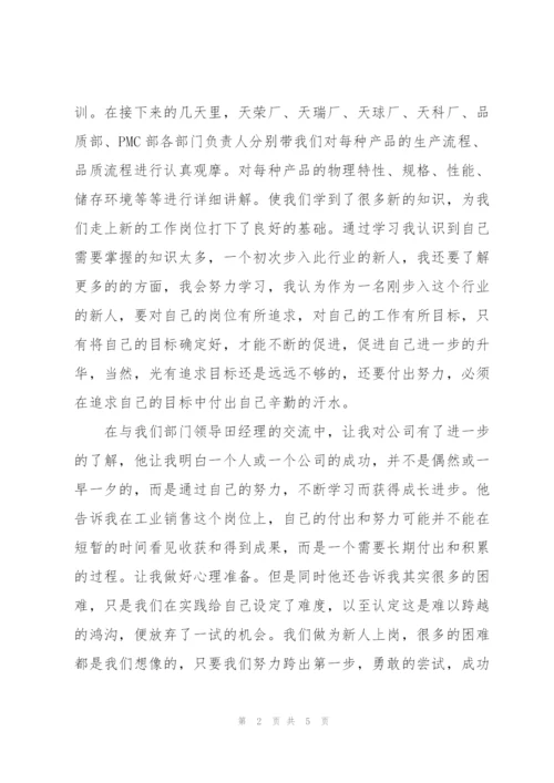 新人入职培训工作总结报告.docx