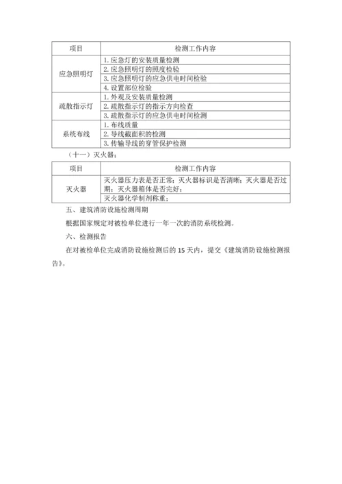 建筑消防设施检测方案.docx