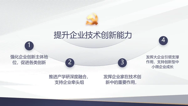 蓝色党建年终工作总结汇报PPT党课