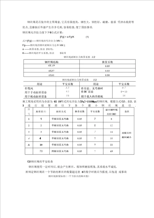 起重吊装施工方案