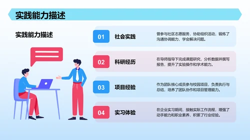 新生自我介绍PPT模板