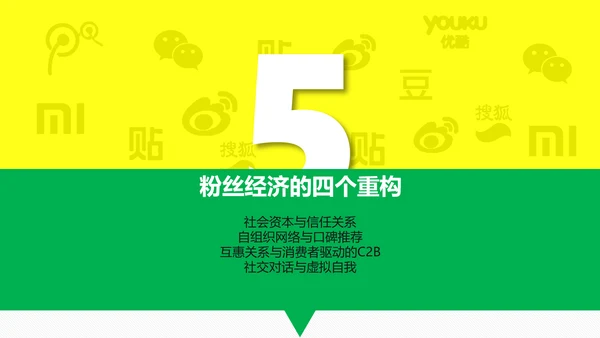 时尚炫酷传统企业转型粉丝经济PPT计划书