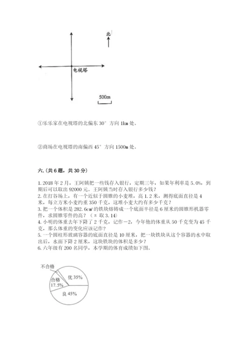 小学六年级数学毕业试题（全优）.docx