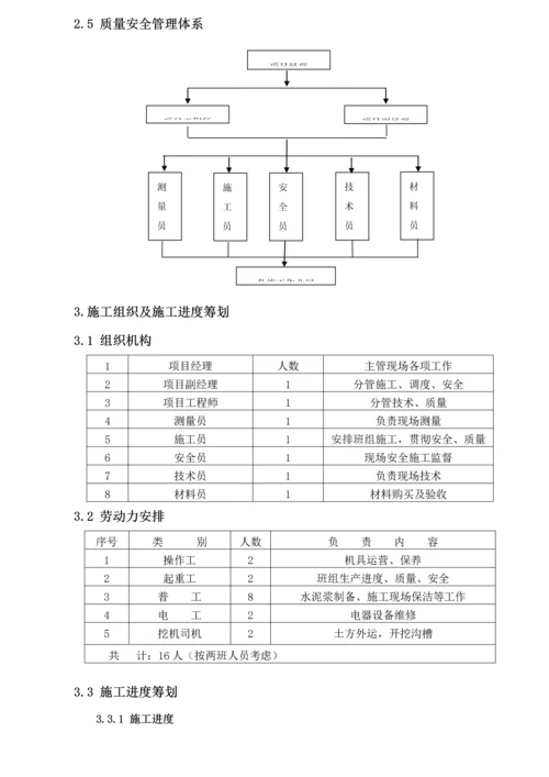 单轴搅拌桩综合施工专题方案.docx