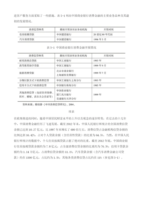 商业银行与消费金融.docx