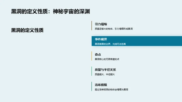 黑洞探索之旅