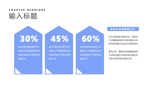 简约蓝色渐变数据年度竞聘述职报告PPT模板